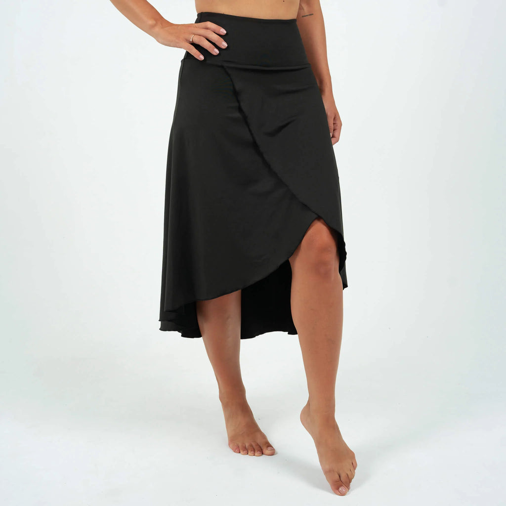 Black Midi Ultimate Skirt