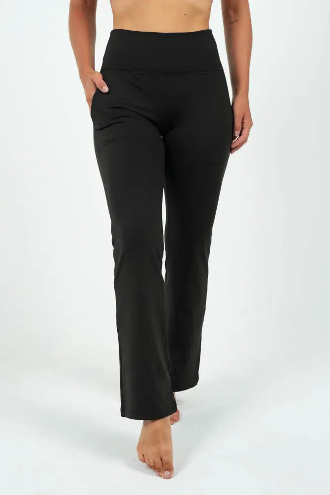 Black Everyday Straight Pants