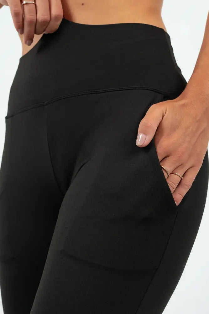 Black Everyday Straight Pants